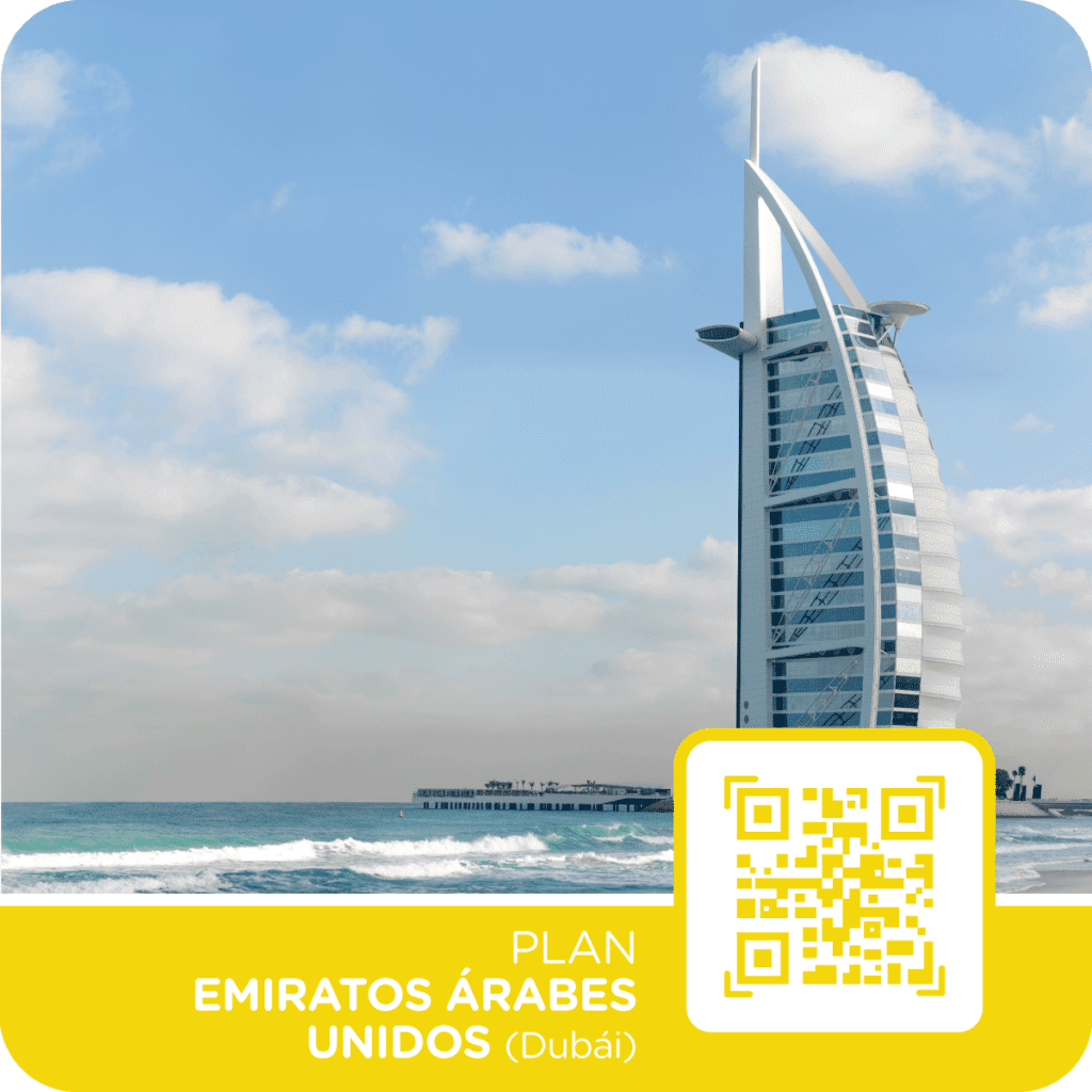 Imagen - Tarjeta eSIM prepago para viajar a Dubai con internet 5G